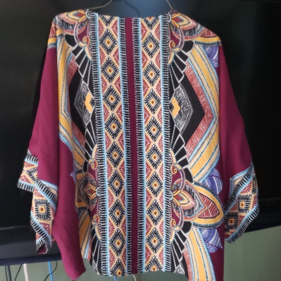 Anthropologie Greylin Bohemian Kimono Jacket - Picture 3 of 4